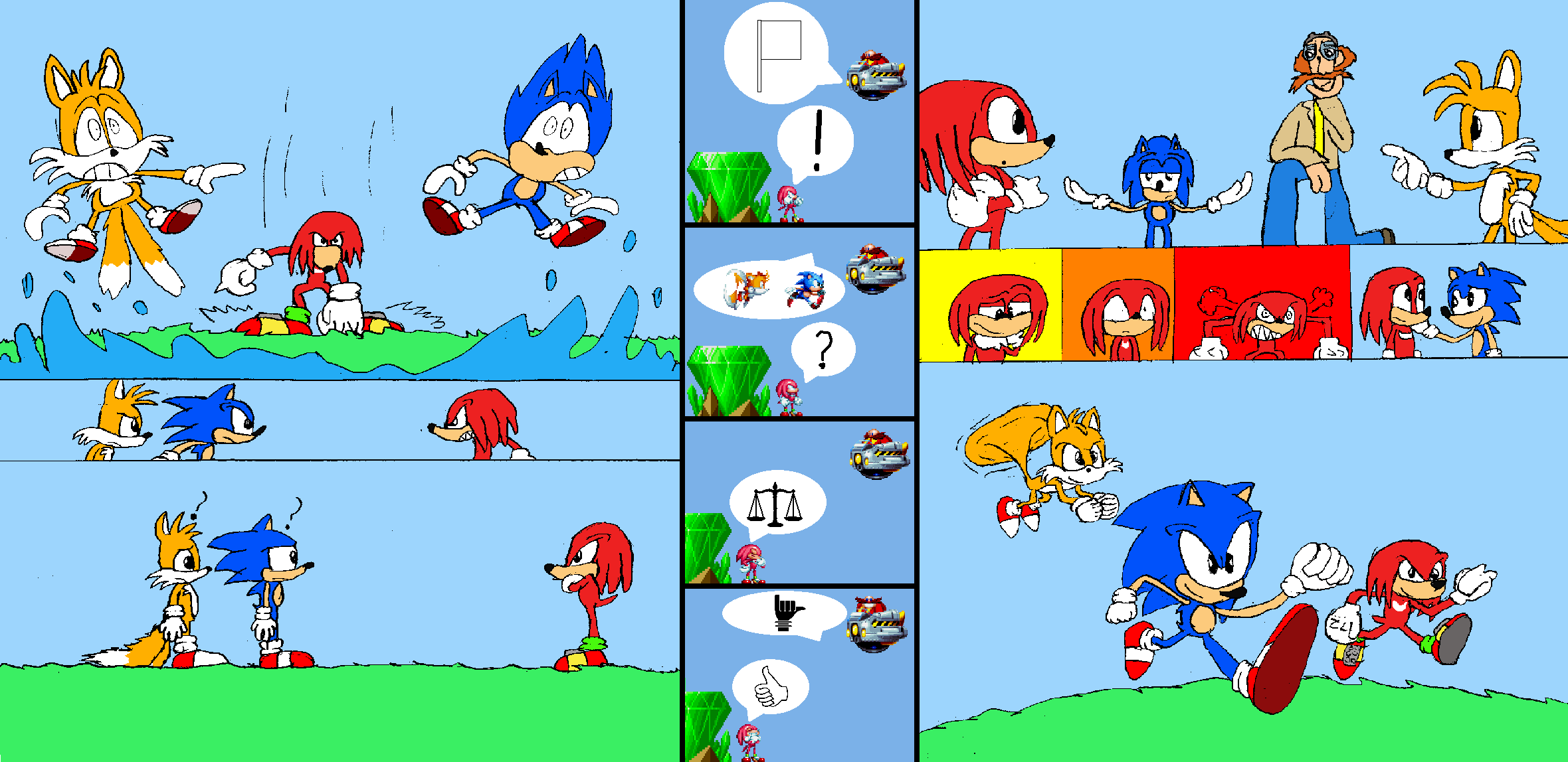 STFHCT episode 2 Honey vs Metal Sonic - Comic Studio