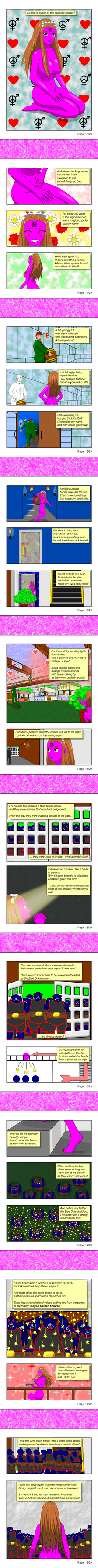 Lyrical Rhyming Poem: Magenta Maiden! (Pgs. 10-19)