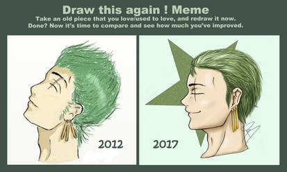 Draw It Again Zoro