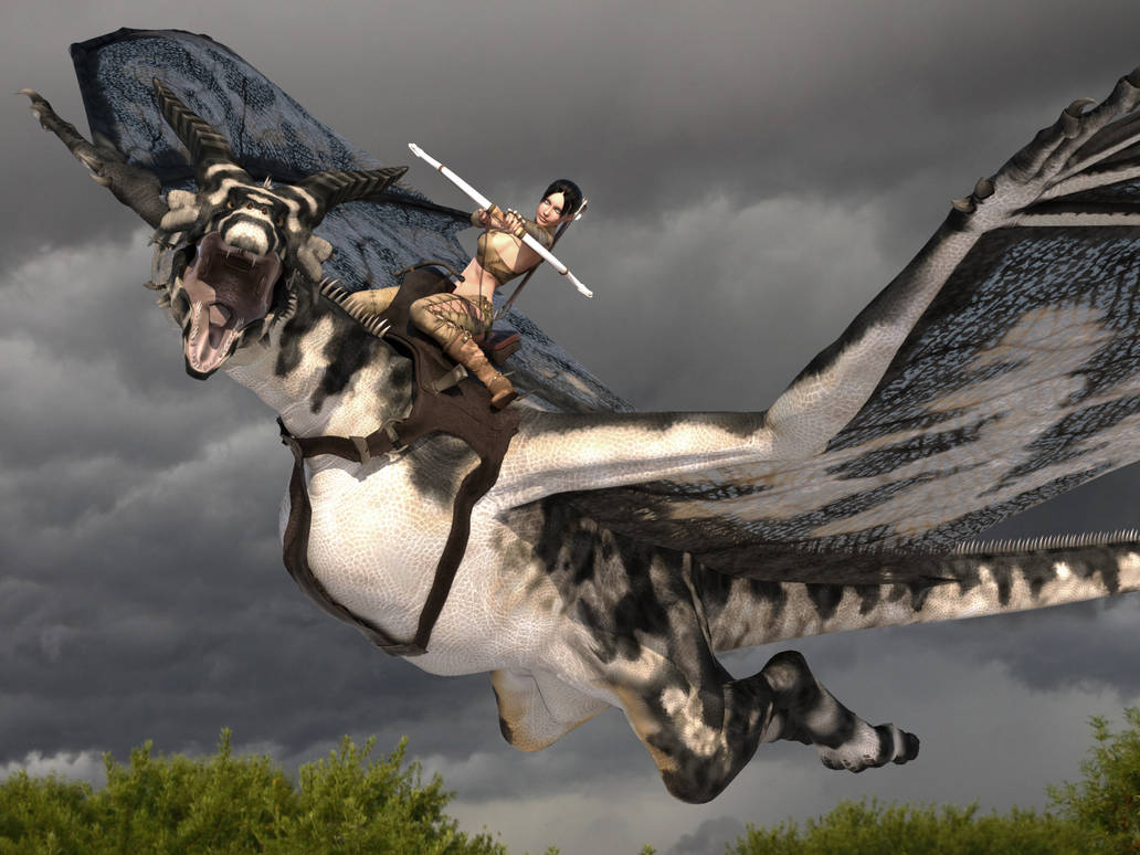 Dragon Rider by adorety on DeviantArt