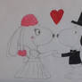 Snoopy and Fifi Marriage