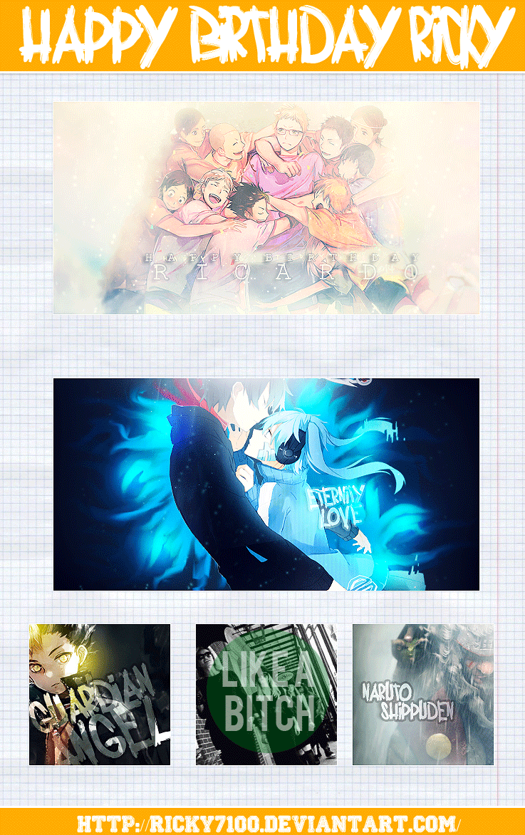 Happy birthday Ricky by Pain4 on DeviantArt