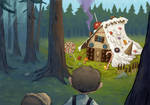 Hansel and Gretel illustration4 by KittenOnKite