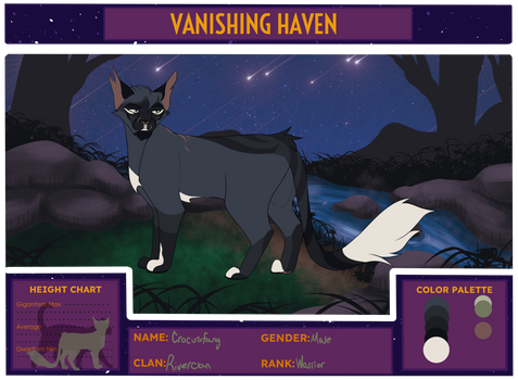 Riverclan | C46 Crocusfang | Warrior {V-H}