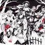 Blade and Wolvie againts Vamps