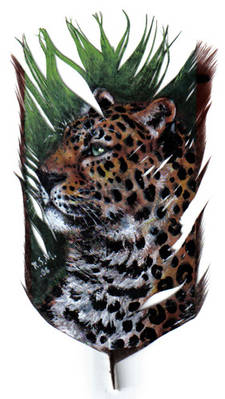 Jaguar on Feather