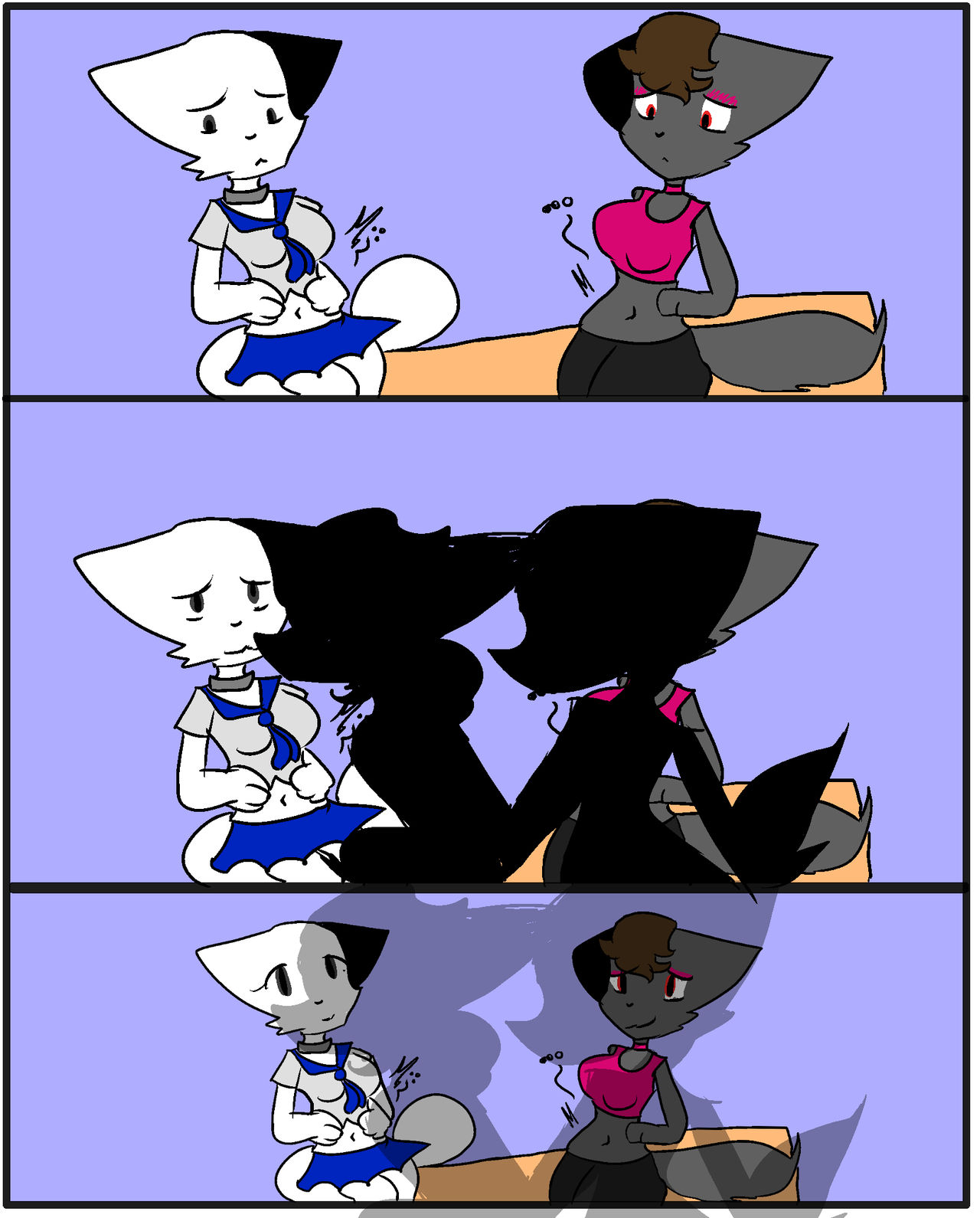 Two Cats (1\\2) (vore) by Jeeez3 on DeviantArt