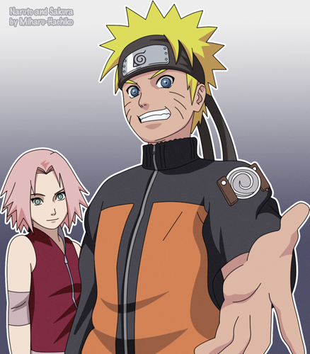 Naruto and Sakura