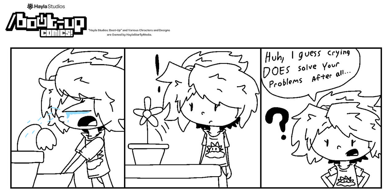 Boot-Up Comic 2: Suddenly, Solutions! by SoraThePanFloof on DeviantArt