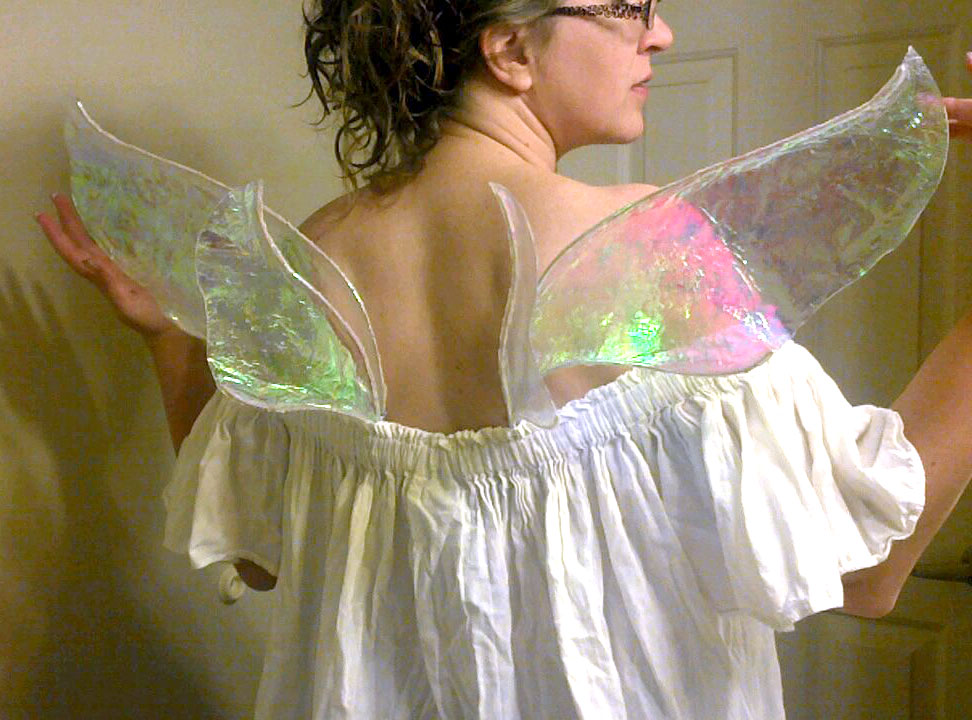 Pink Wings in progress