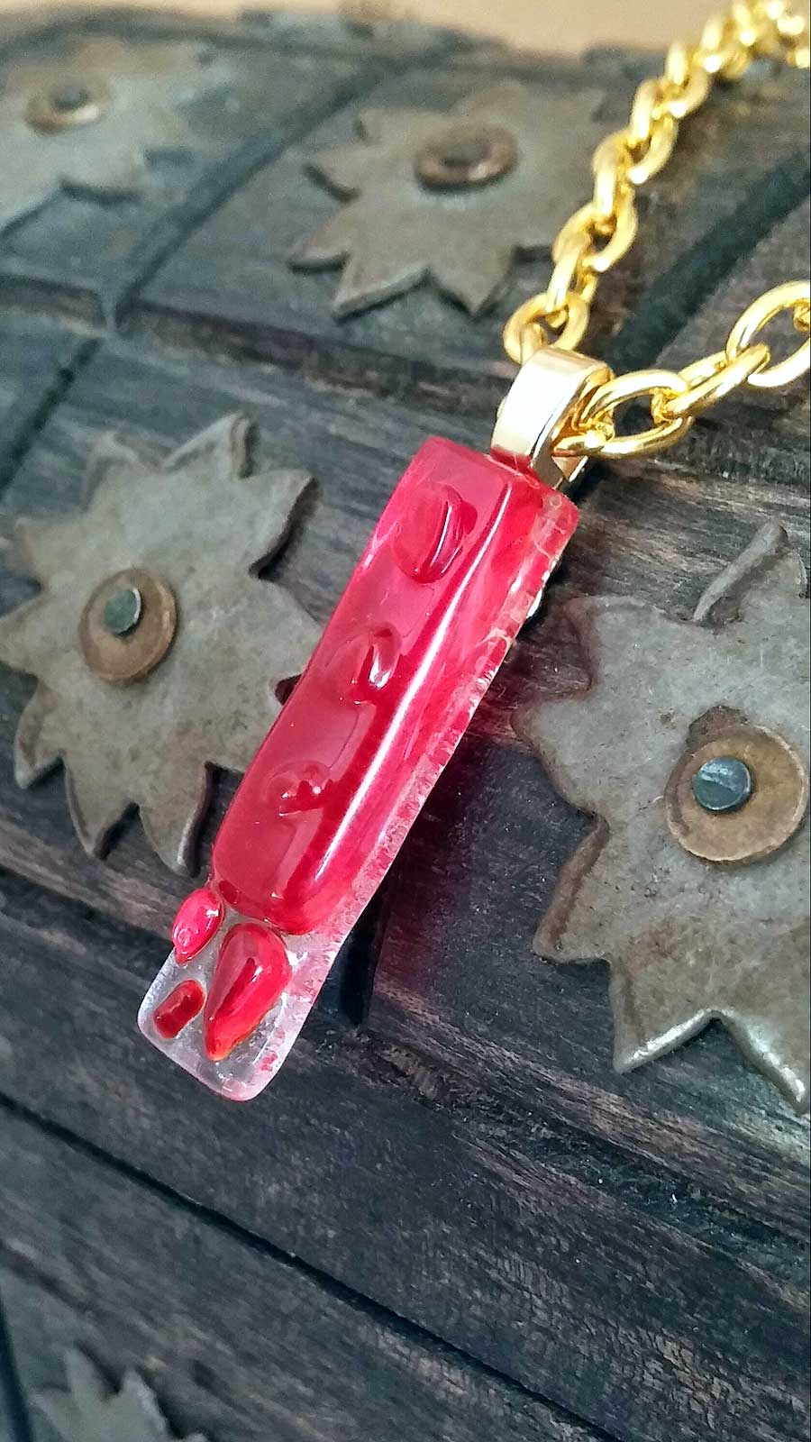 Kiln Sorcery - Red Texture Bar