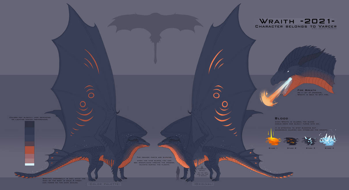 Wraith Reference Sheet -2021- by TGH-zero on DeviantArt
