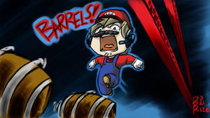 PewDiePie, Donkey Kong, Fanart