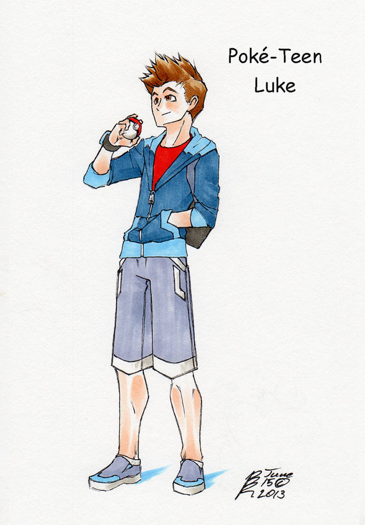 Pokemon Gameboy Luke Pokemon Teen Luke by Gimron on DeviantArt