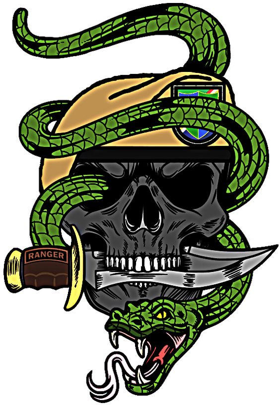 U.S. Army Ranger Skull by wild-west-graphics on DeviantArt