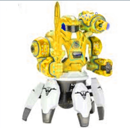 Power Rangers Octopus Power Rangers Atom Force Blue Ring Octopus Zord by PowerrangersYay on ...