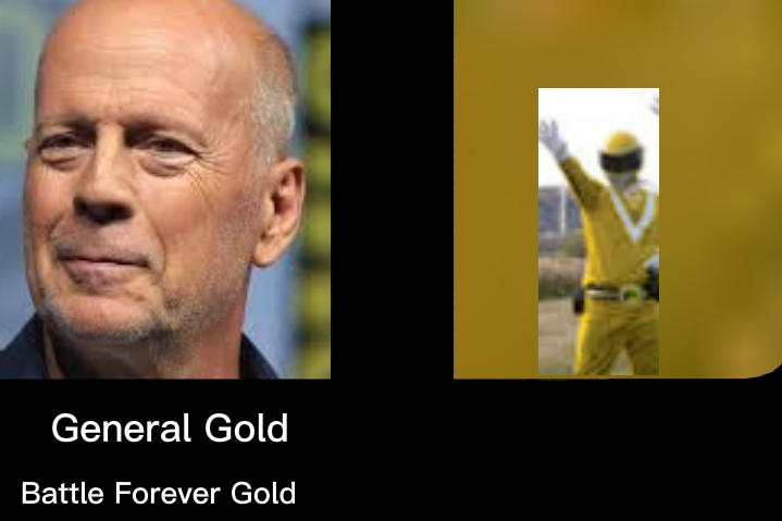 Power Rangers Battle Forever Gold Ugine Gold by PowerrangersYay on ...
