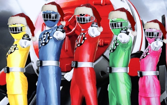 Power Rangers Shinkansen Merry Christmas by PowerrangersYay on DeviantArt