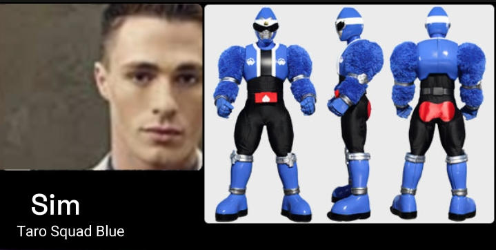 Power Rangers Taro Squad Blue ranger Sim by PowerrangersYay on DeviantArt