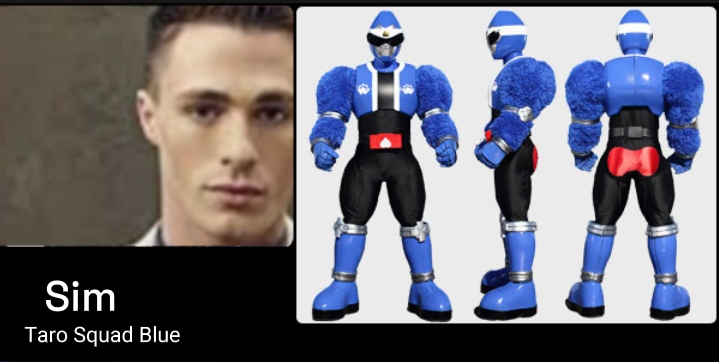 Power Rangers Taro Squad Blue ranger Sim by PowerrangersYay on DeviantArt