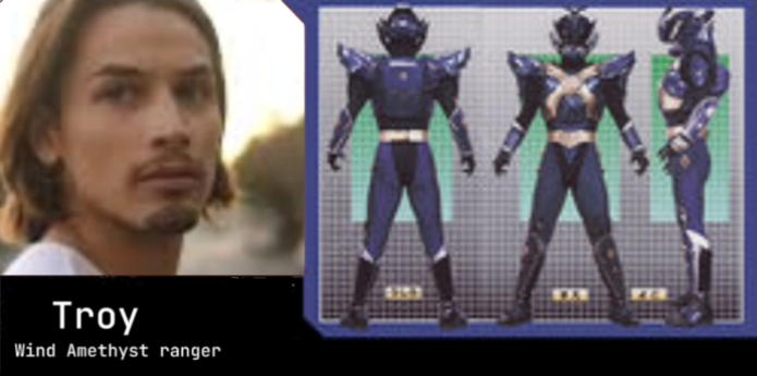 Power Rangers Air Amethyst Ranger Troy by PowerrangersYay on DeviantArt