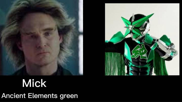 Power Rangers Ancient Element green by PowerrangersYay on DeviantArt