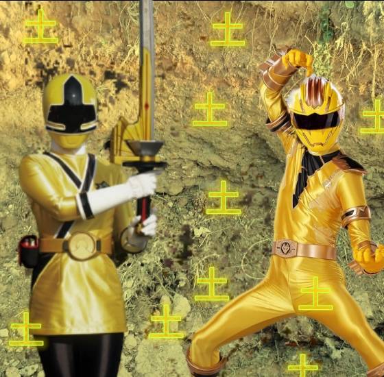 Yellow Samurai and Primary Max rangers wallpaper by PowerrangersYay on ...