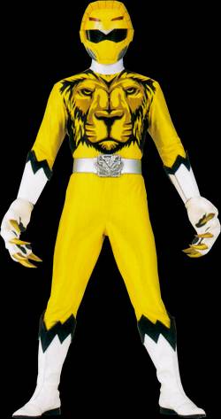 Power Rangers Discovery Lion mode yellow by PowerrangersYay on DeviantArt
