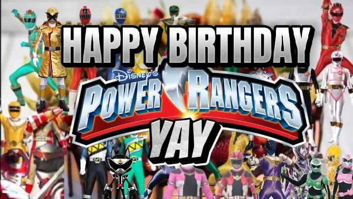 Happy birthday Power Rangers Yay!!!!! by PowerrangersYay on DeviantArt
