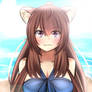 Just Raphtalia in a swimsuit