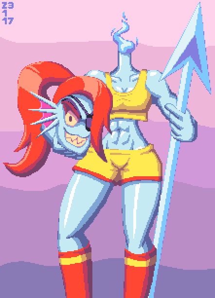 Dullahan Undyne (Commission)