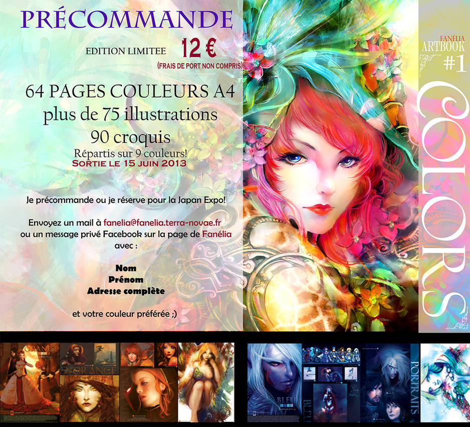 Fanelia Notes Artbook Colors by Fanelia-Art on DeviantArt
