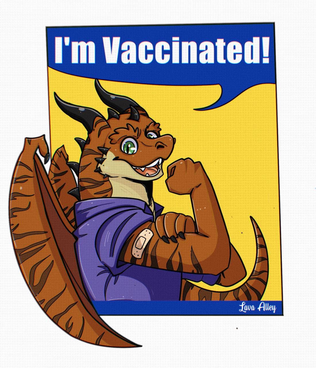 I am vaccinated!
