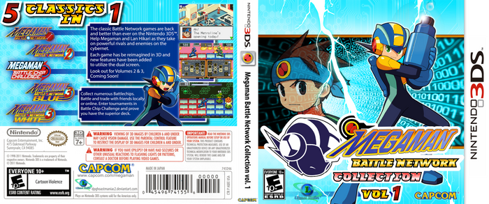 Boxart: Megaman Battle Network Collection vol. 1