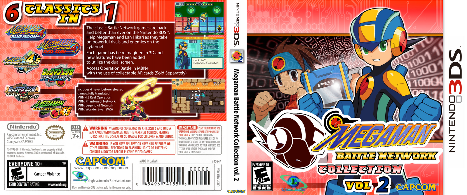 Boxart: Megaman Battle Network Collection vol. 2