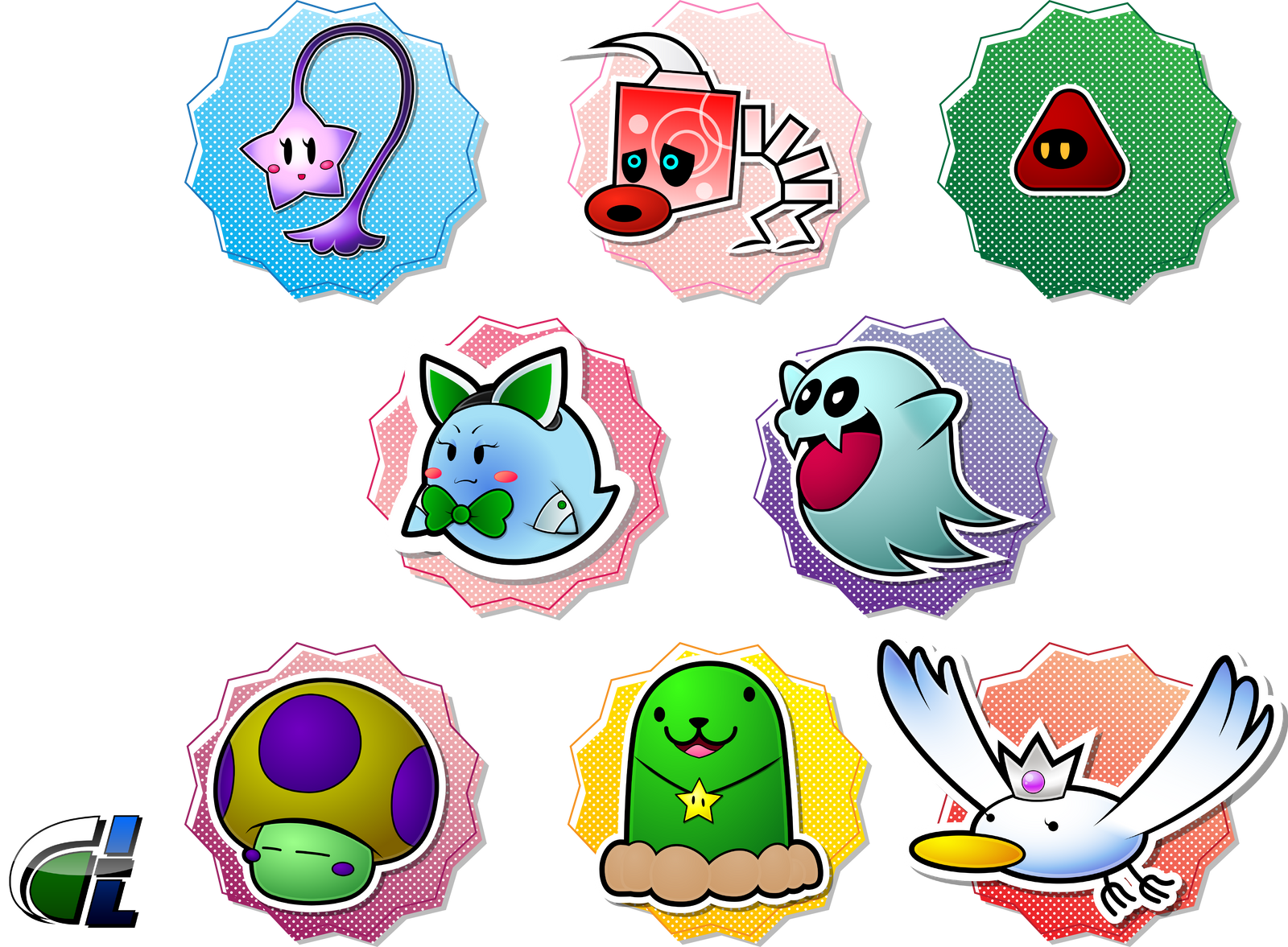 Partress Mario Paper Mario Partner Compilation 15 by ShadowLifeman on DeviantArt