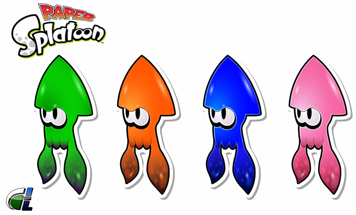 Paper Splatoon by ShadowLifeman on DeviantArt