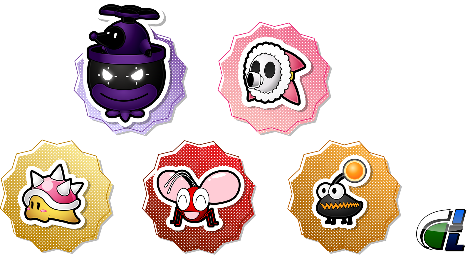 Partress Mario Paper Mario Partner Compilation 32 by ShadowLifeman on DeviantArt