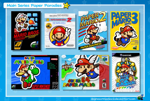 Paper Mario - Main Series Paper Parodies