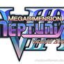 Megadimension Neptunia VIIR - English logo mock-up
