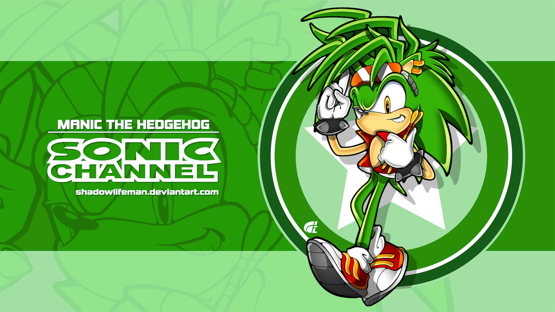 Manic the Hedgehog - Sonic Channel style by ShadowLifeman on DeviantArt