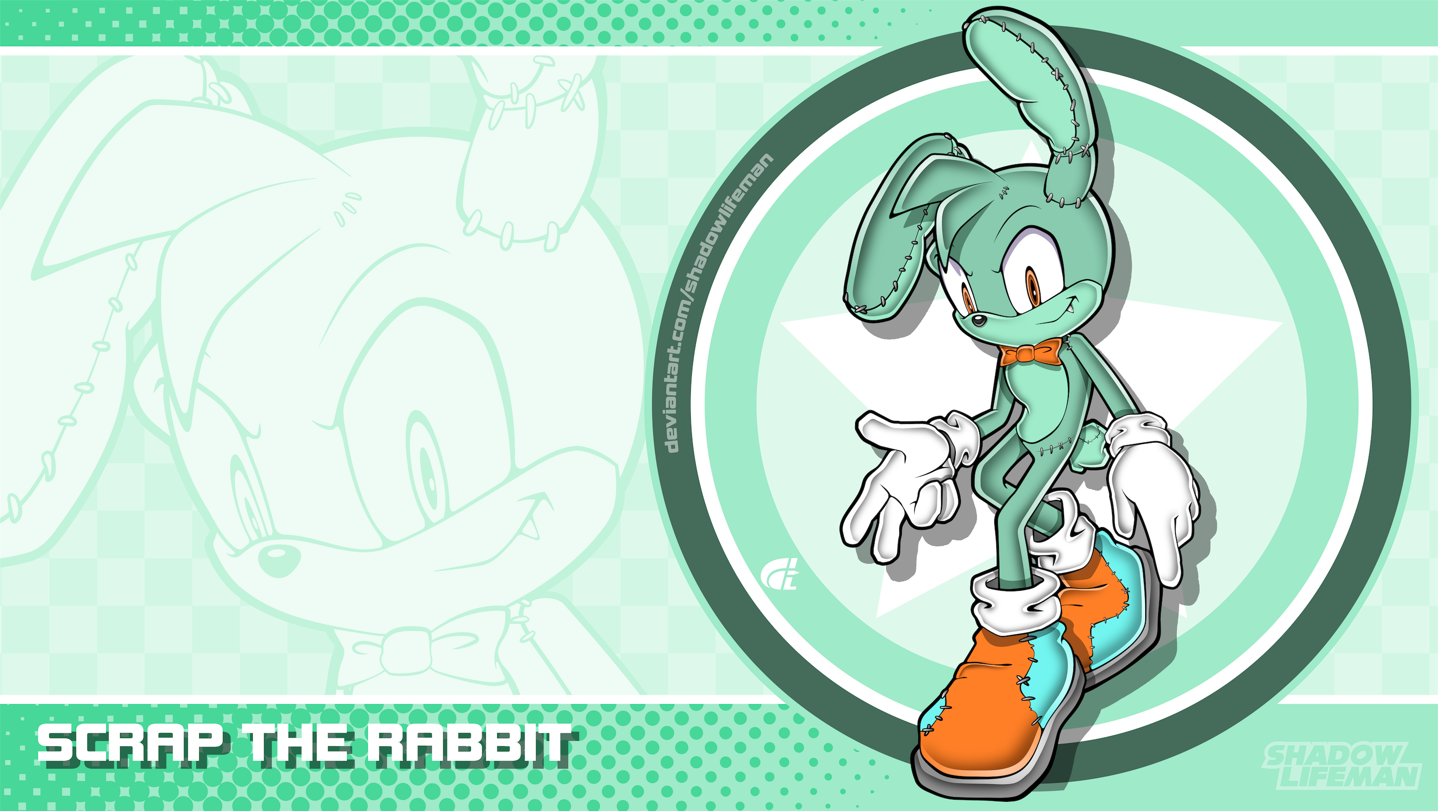 Sonic Channel - Scrap the Rabbit by ShadowLifeman on DeviantArt