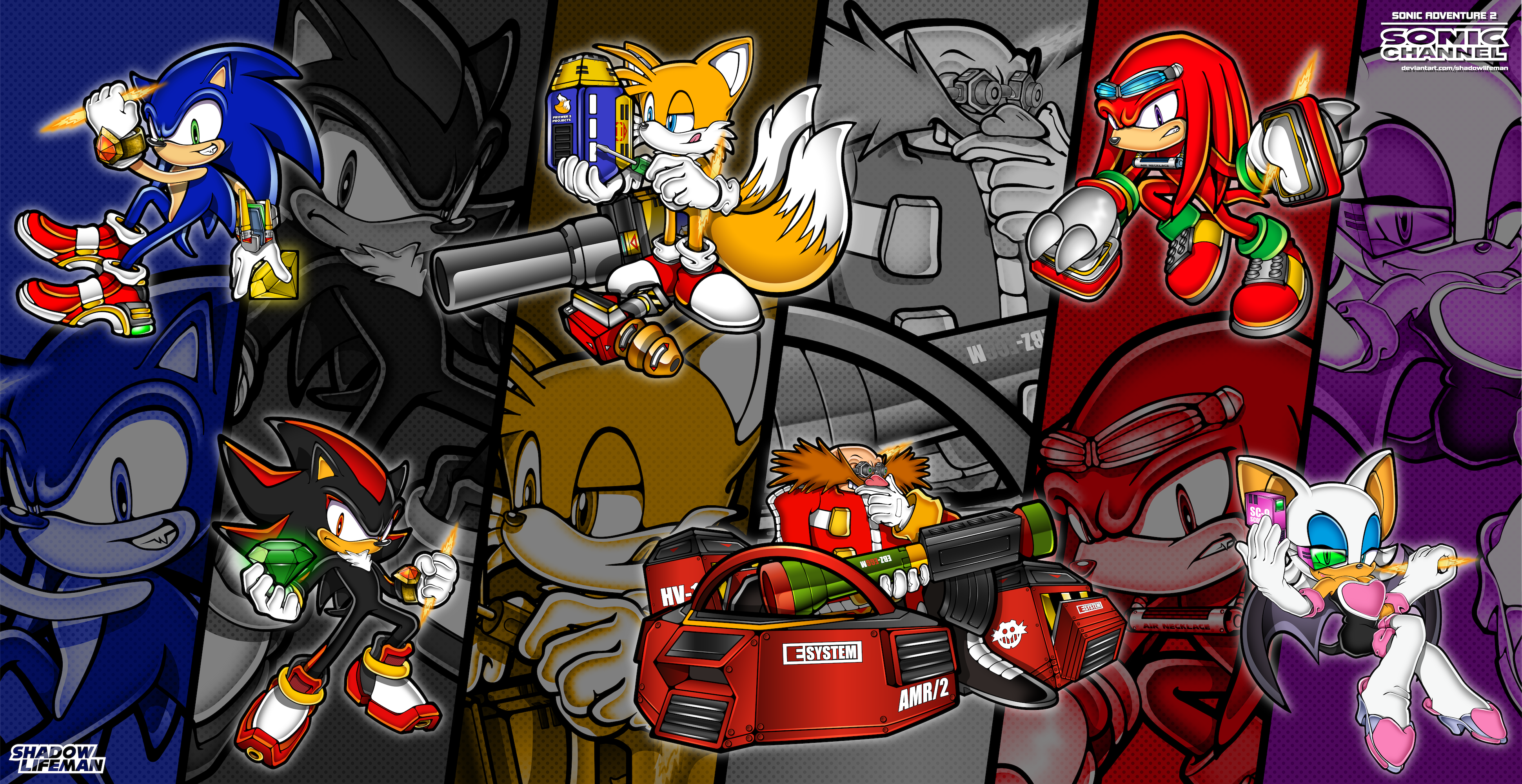 Sonic Adventure 2/Gallery  Sonic the hedgehog, Sonic adventure 2, Sonic art