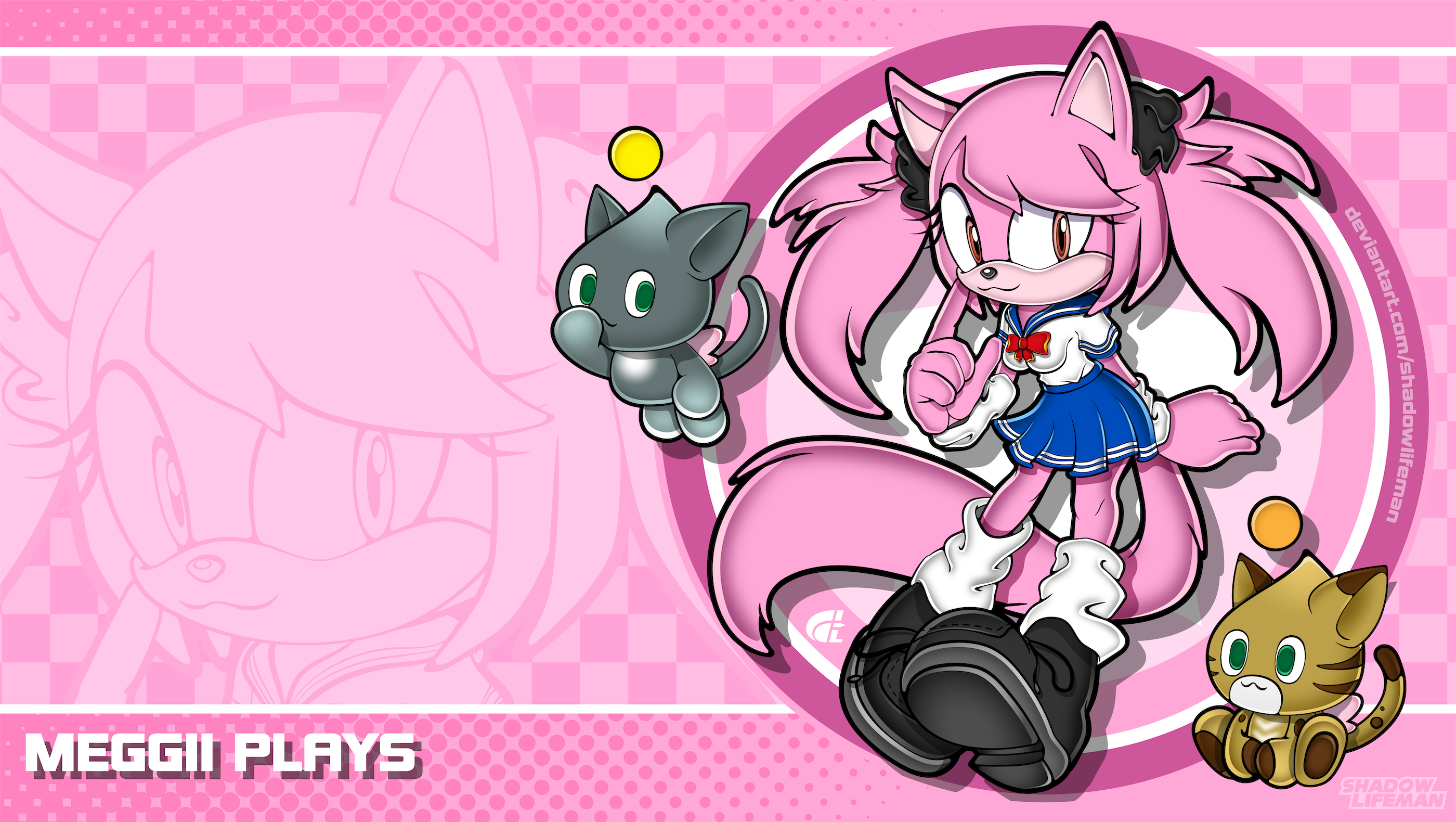 Hyper Sonic and Hyper Amy by ShadowLifeman on DeviantArt