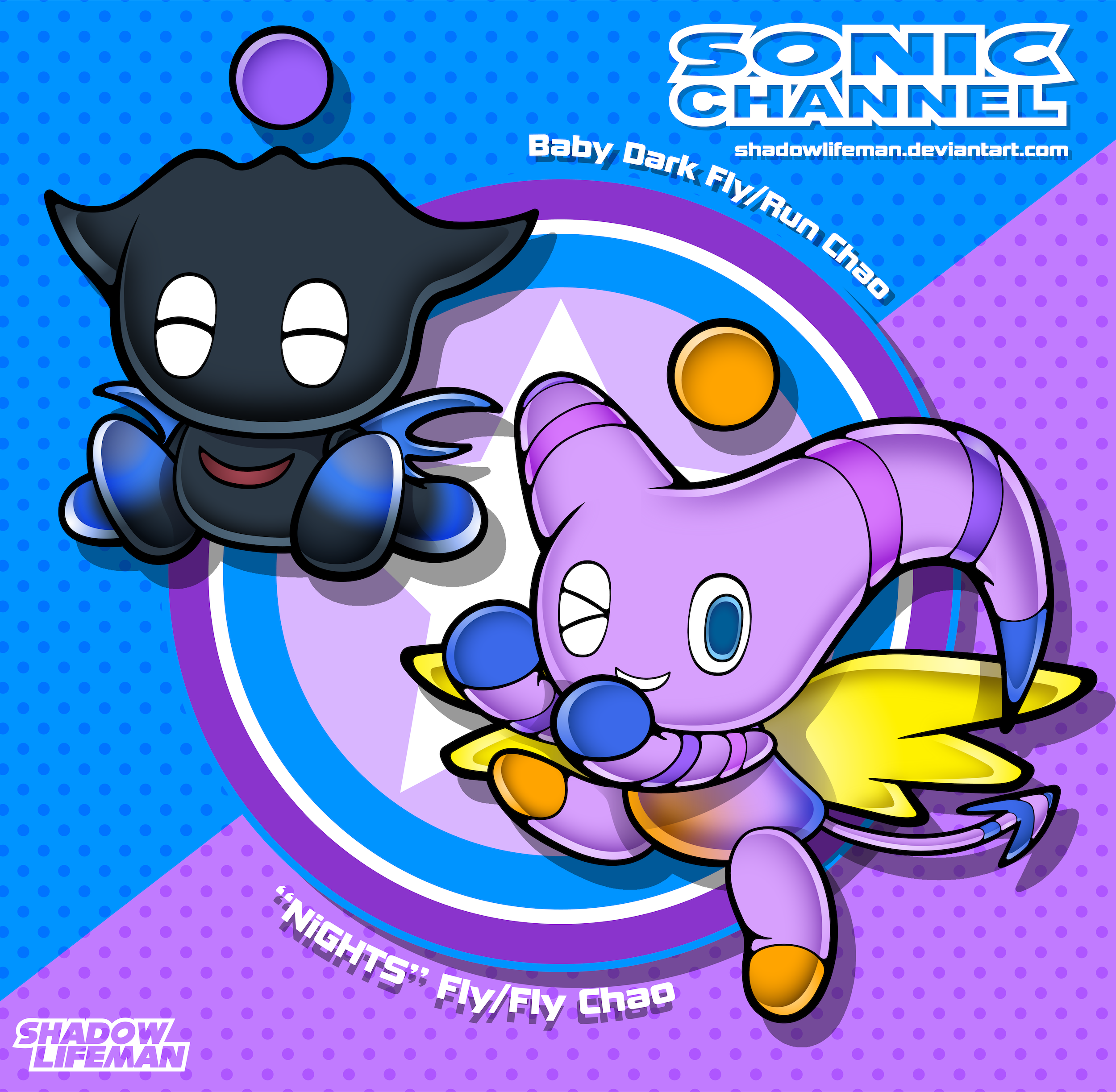 ArtStation - Sonic - CHAO Neutral & Dark fly STL
