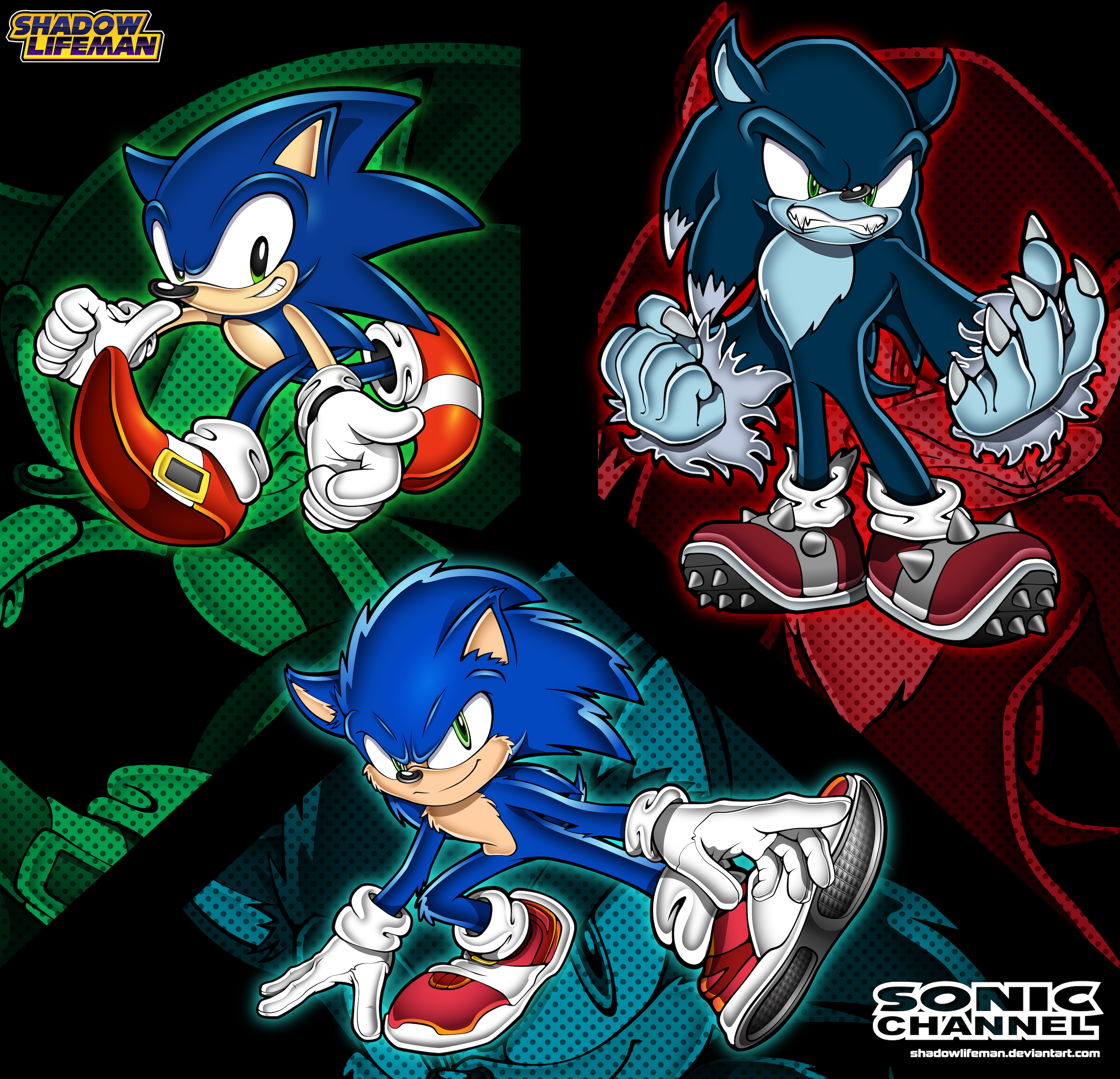 Sonic and Shadow - Sonic Adventure 2 by ShadowLifeman on DeviantArt