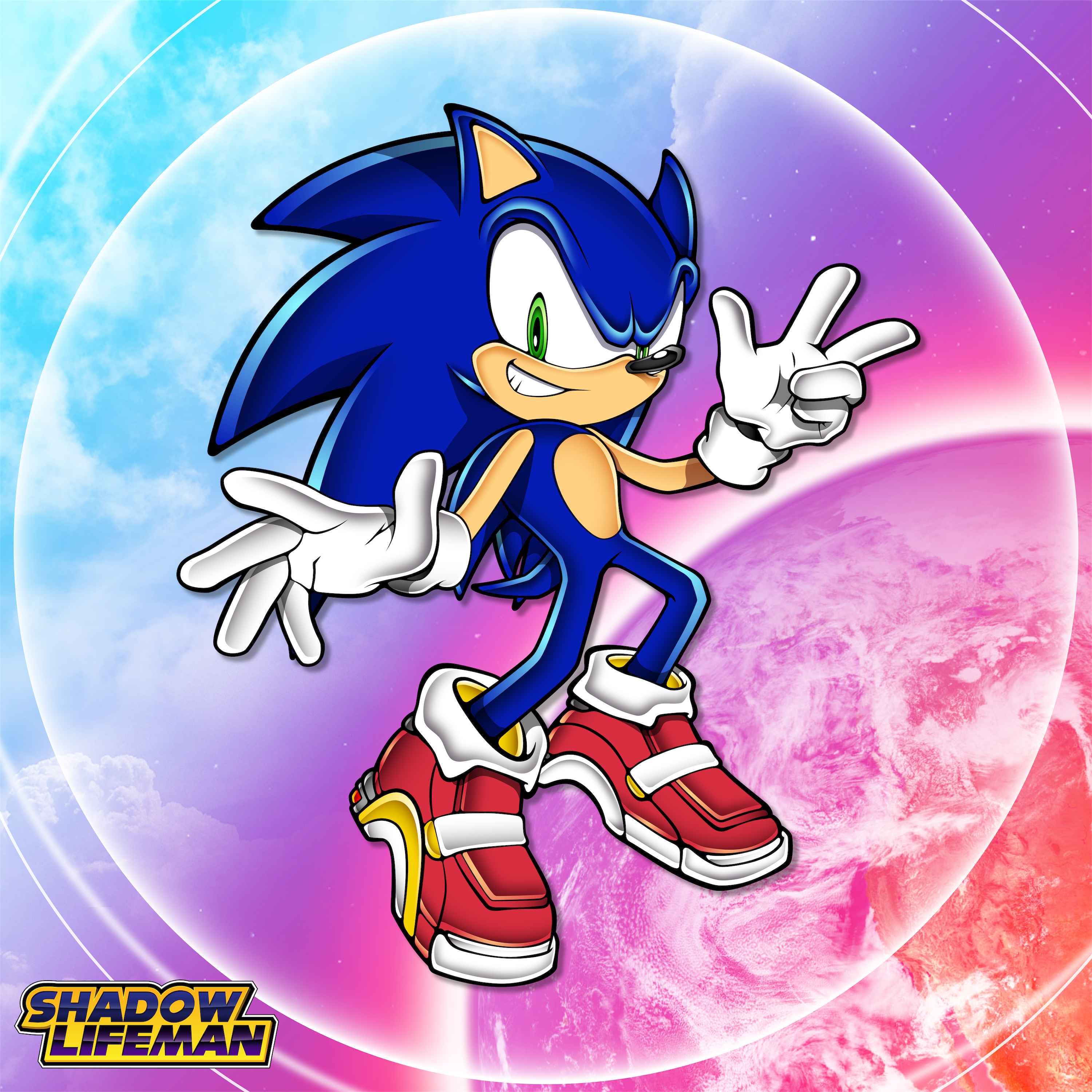 Sonic Adventure 2 - Sonic the Hedgehog by ShadowLifeman on DeviantArt