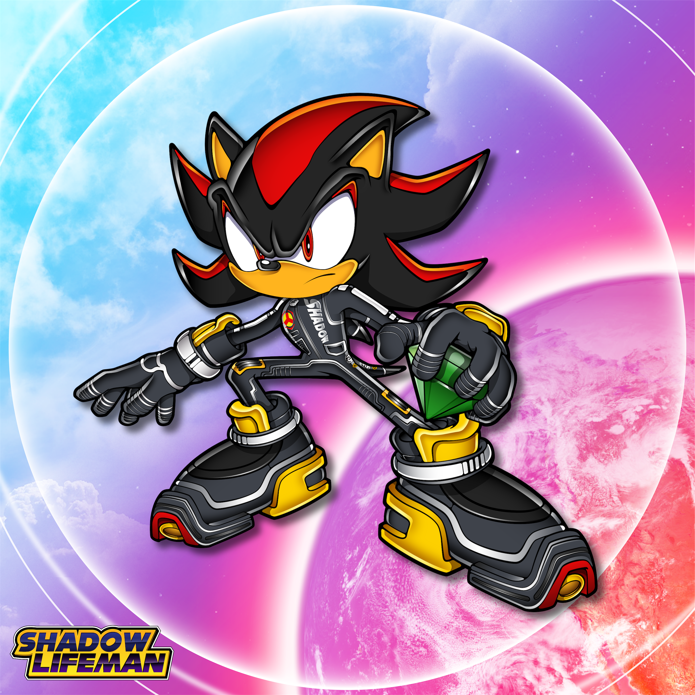 Classic Shadow the Hedgehog by SvanetianRose on DeviantArt