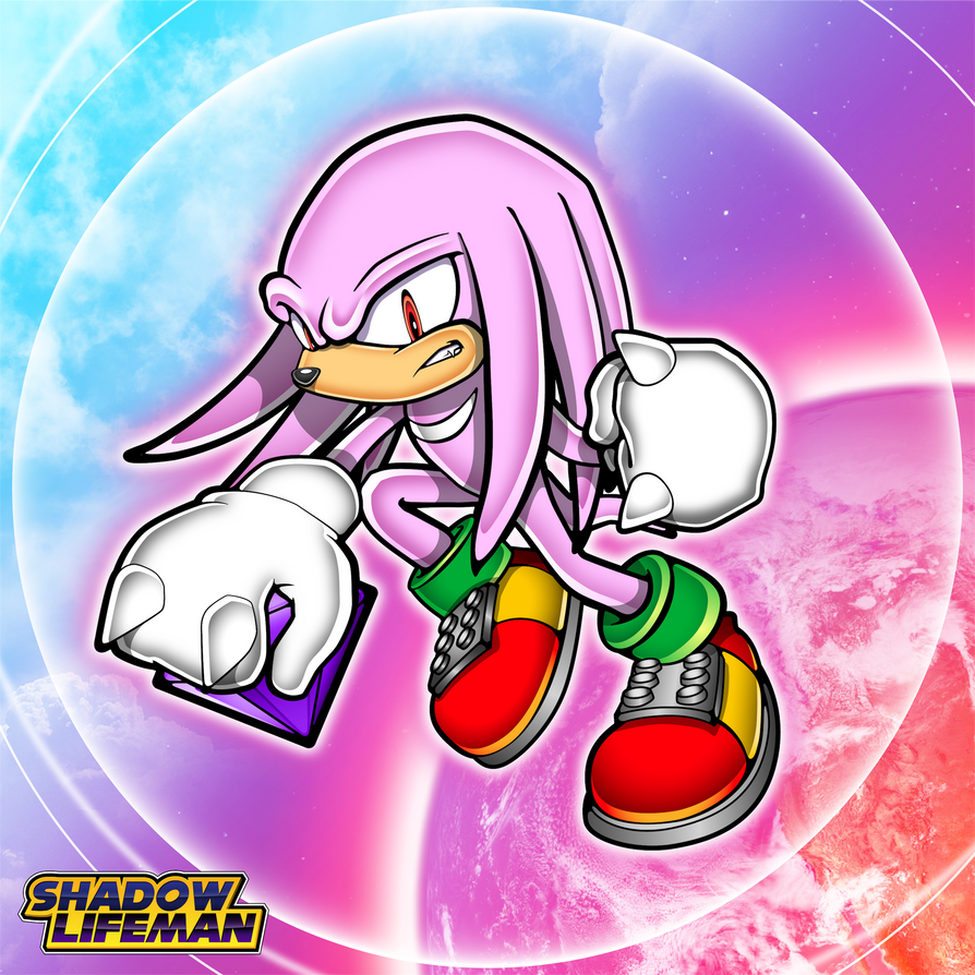 Hyper Knuckles Drawing Hyper Knuckles the Echidna by ShadowLifeman on DeviantArt