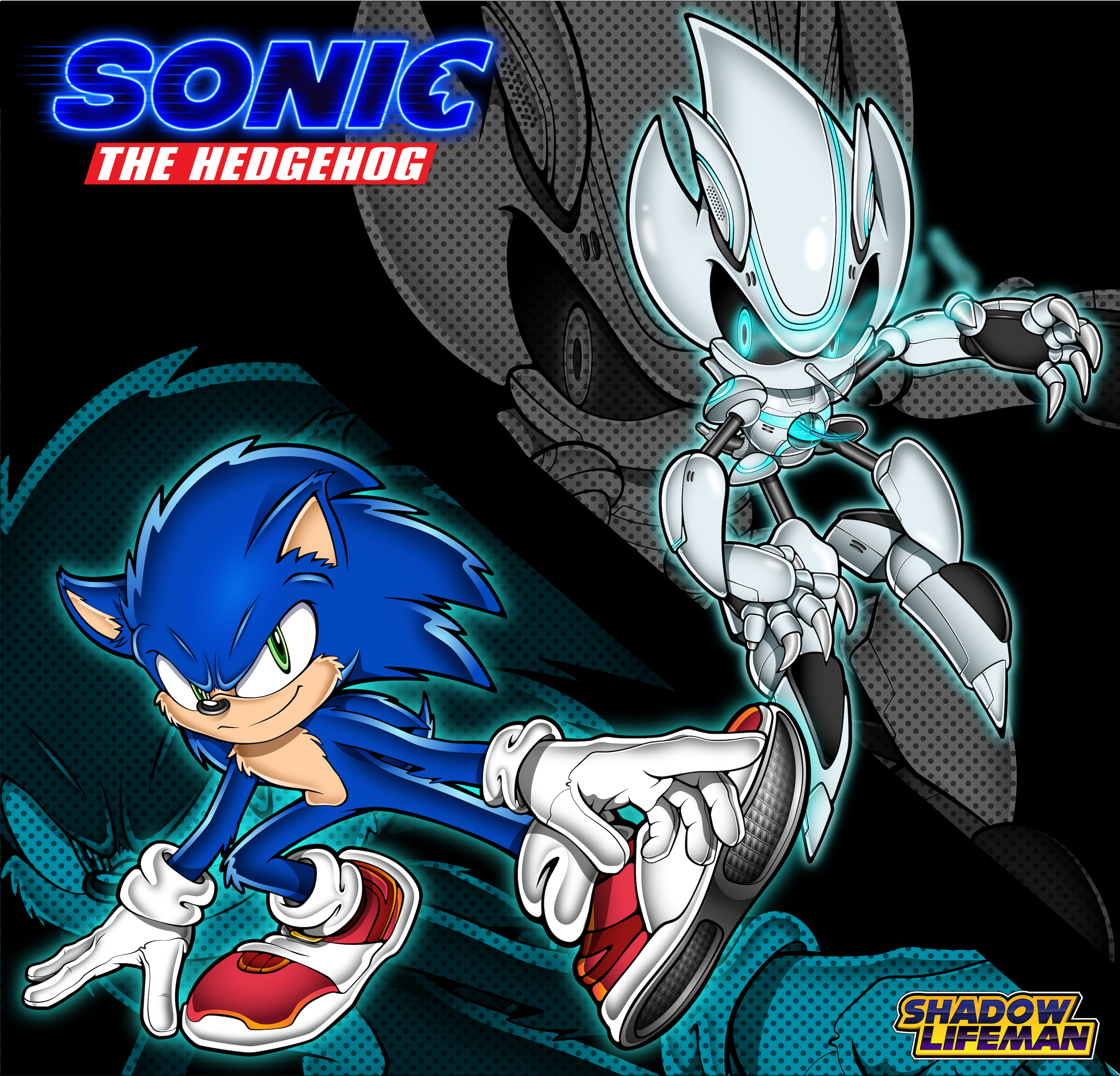 Sonic vs Metal sonic